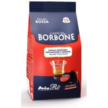 Kafijas kapsulas Dolce Gusto Borbone ROSSA Dolce R