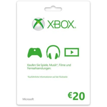 MICROSOFT Xbox Live card - €20 K4W-02560