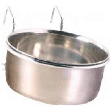 Barotava : Trixie Stainless steel bowl with holder