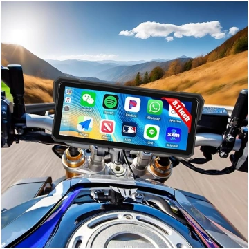 SIXTOP Motociklu Carplay ekrāns, bezvadu CarPlay u