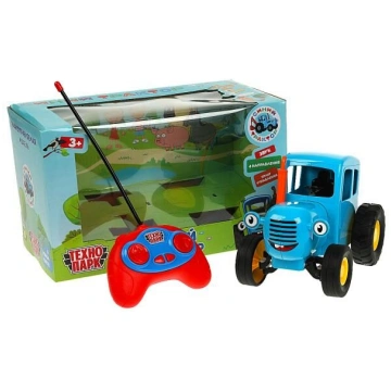 Modelis interaktīvs Zilais Traktors 20 cm, Tehnopa
