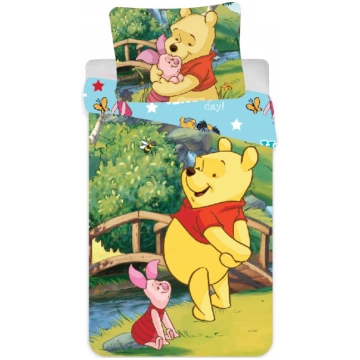 Disney Vinnija Pūka bērnu gultasveļas komplekts ar