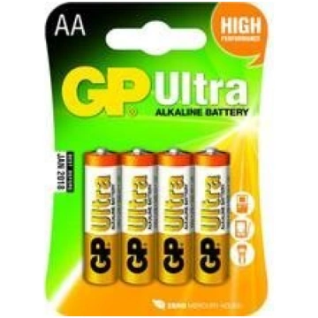 4x Gp Ultra Alkaline Aa (r6) baterijas