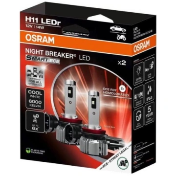 Komplekts: 2x LED automašīnas spuldzes NIGHT BREAK