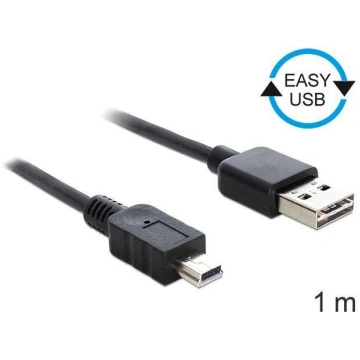 Delock Cable EASY-USB 2.0-A male USB 2.0 mini male