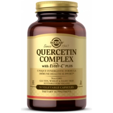 Quercetin Complex with Ester-C Plus Solgar 50 vcap