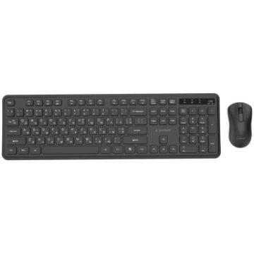 Gembird Keyboard and mouse desktop set Slim Pro Bu