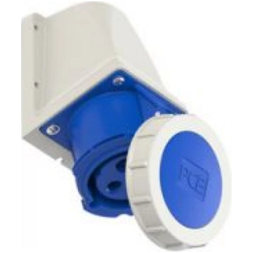 Kontaktligzda v/a 3x32A (2P+PE) 6h IP67 230V zila 