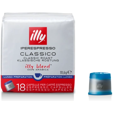 ILLY Iperespresso Lungo vidēji grauzdēta kafija ka