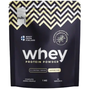 PULS WHEY pulveris (1 kg) bez laktozes - Vanilla