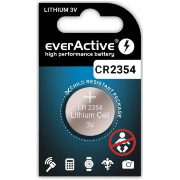 CR2354 baterija everActive litija iepakojumā 1 gb.