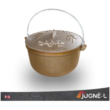 Jugne-L čuguna katls 10 L, F-2
