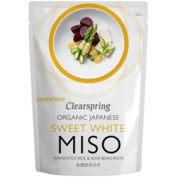 Gaišā miso pasta, ekoloģiska Clearspring