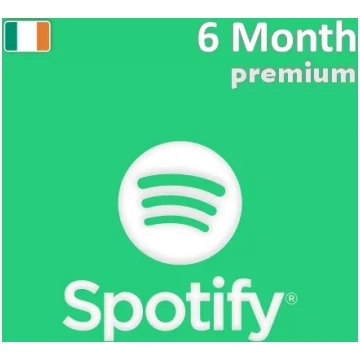 Spotify Premium dāvanu karte 6 mēnešiem (Īrija)