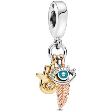Piekarināms, garīgumu simbolizējošs Hamsa amulets 