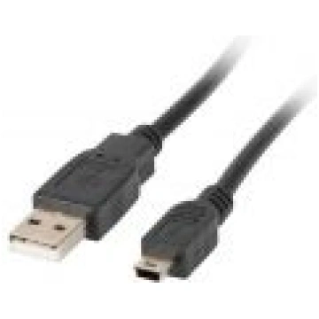 Lanberg Mini USB to USB Type-A 2.0 Cable, 1.8 m |
