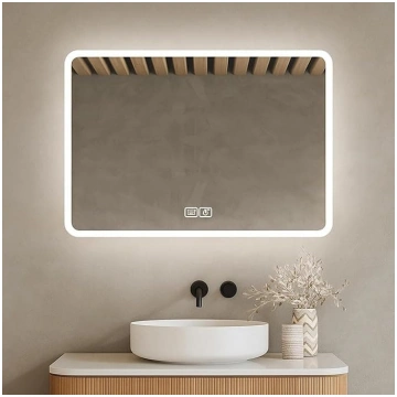 Bayt LED Bathroom Mirror with Lighting 52 x 75 cm