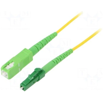Fiber patch cord | OS2 | LC/APC,SC/APC | 1m | 9/12