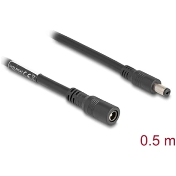 Delock Cable DC Extension 5.5 x 2.1 mm male female