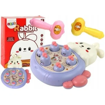 LEANToys veiklības spēle Zaķis — Burkānu gāšana, v