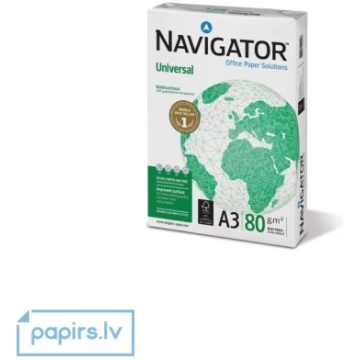 Biroja papīrs Navigator Universal, A3, 80g/m2, 500