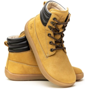 Be Lenka Nevada Neo Barefoot Boots - Mustard