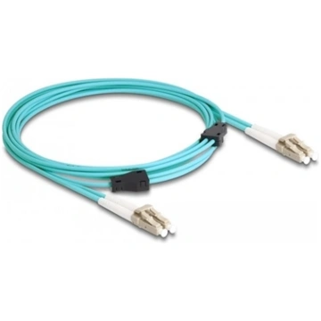 Delock Fiber Optical Cable with metal armouring LC