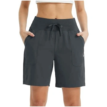 baleaf Women's Running Shorts with Pockets, 7