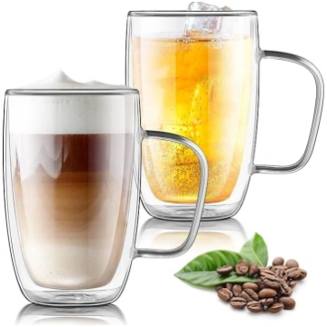 Joeyan 2 dubultu sienu latte macchiato glāžu kompl