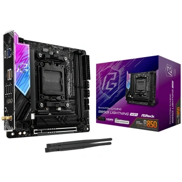 B850I LIGHTNING WIFI AM 5 2DDR5 ITX ASRock