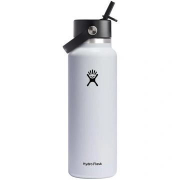 Hydro Flask Wide Mouth ūdens pudele Flex Straw Cap