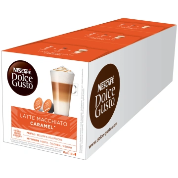 Dolce Gusto Latte Macchiato Caramel Coffee Capsule
