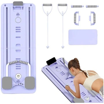 Pilates Reformer komplekts, saliekamā Pilates dēļa