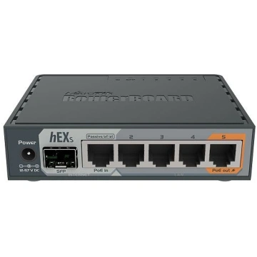 Mikrotik hEX S wired router Gigabit Ethernet Black