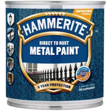 Hammerite HAMMERED Finish 250ml Sudrabpelēka krāsa