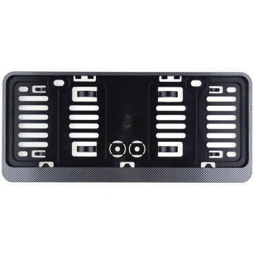 License Plate Frame small - CARBON (USA) AMIO 0279