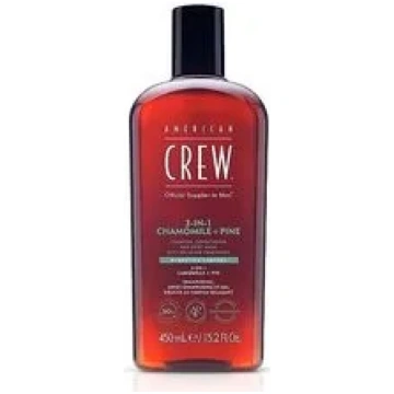 "American Crew šampūns Chamolie + Pine 3-in-1 šamp