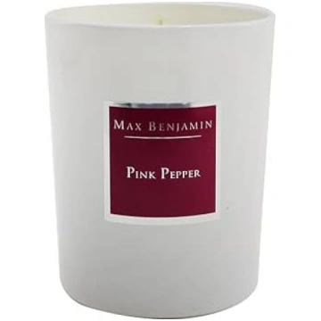 Max Benjamin - Rozā piparu luksusa dabiskā svece: 