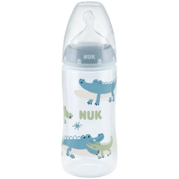 NUK First Choice pudele ar temperatūras kontroli (