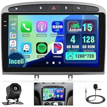 4+128G Android Autoradio mit Bildschirm für Peugeo