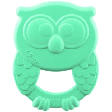 Zobu riņķis Chicco Owly, zila krās