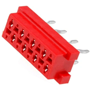 Connector: Micro-MaTch; socket; female; PIN: 8; st