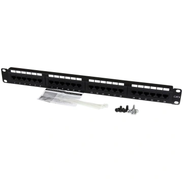 Startech 24 Port 1U Rackmount Cat 6 110 Patch Pane