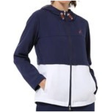 Australian Slam Jacket With Printed Hood - blu cos