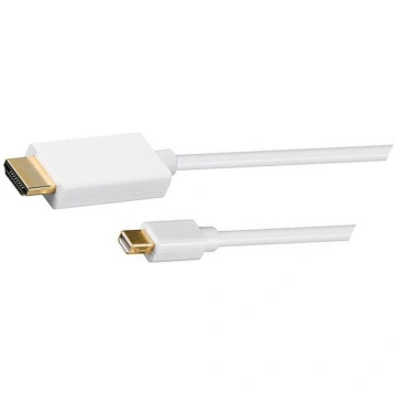 Cable; HDMI plug,mini DisplayPort plug; PVC; Displ