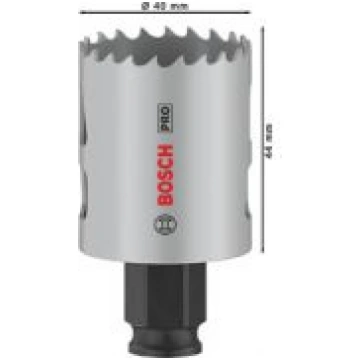 40 mm PRO caurumzāģis PC Plus Multi Material 26085
