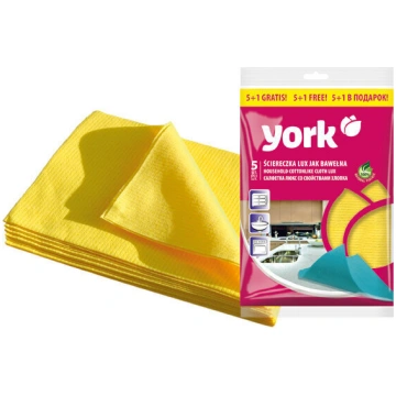 YORK LUX lupatiņa, 5 gab + 1