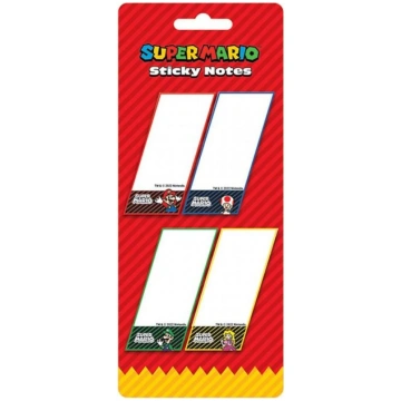 Pyramid Sticky Note Set Super Mario SR73813