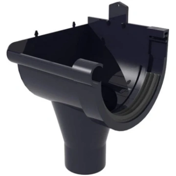 PILTUVE PVC SCALA KREISĀ 80MM BRŪNA Buvmix