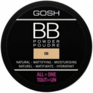 Gosh Gosh BB Pressed Powder 06 Warm Beige 6.5g līd